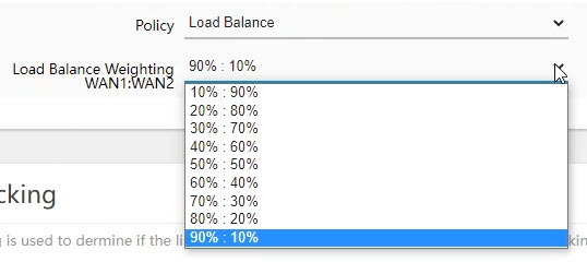 Load Balance Dual WAN router tip